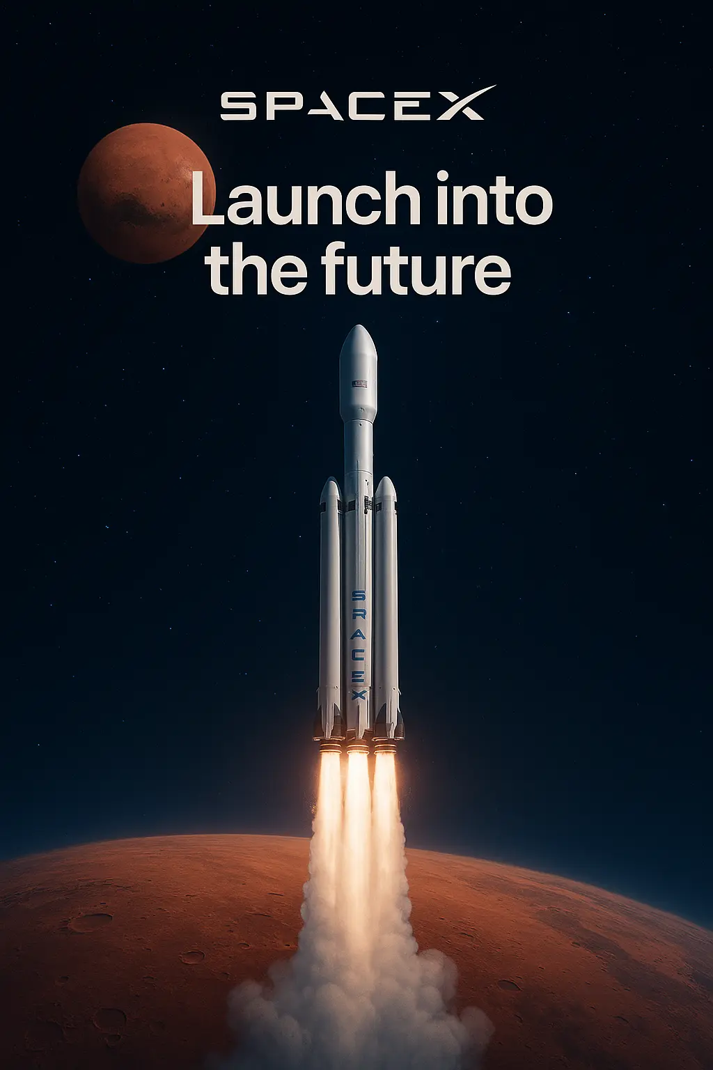 SpaceX Mars Launch